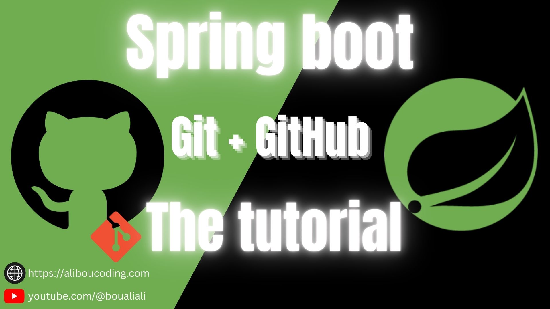 Spring Boot & Git Got Beginners | AliBou Coding