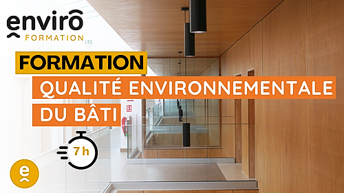 Représentation de la formation : Les fondamentaux du bâtiment durable