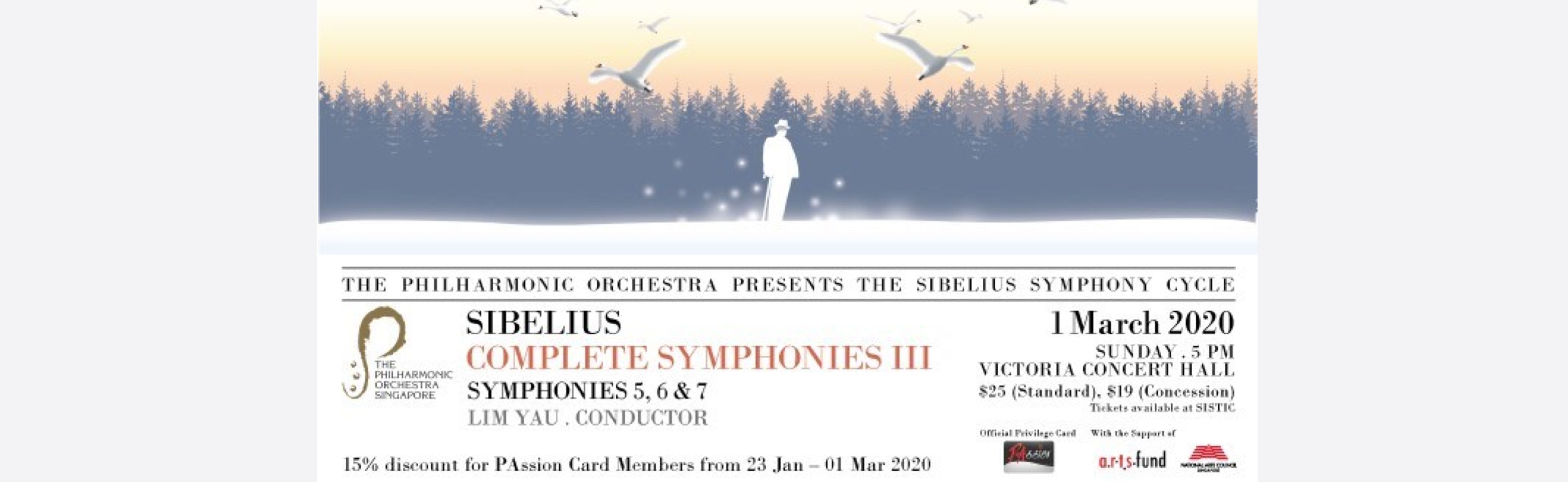 [CANCELLED] TPO presents Sibelius Complete Symphonies (III)