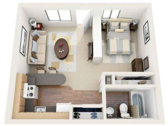 desain apartemen convertible