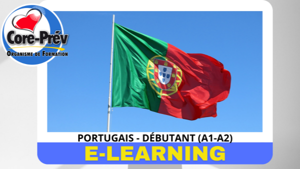Représentation de la formation : PORTUGAIS - DÉBUTANT (A1-A2)