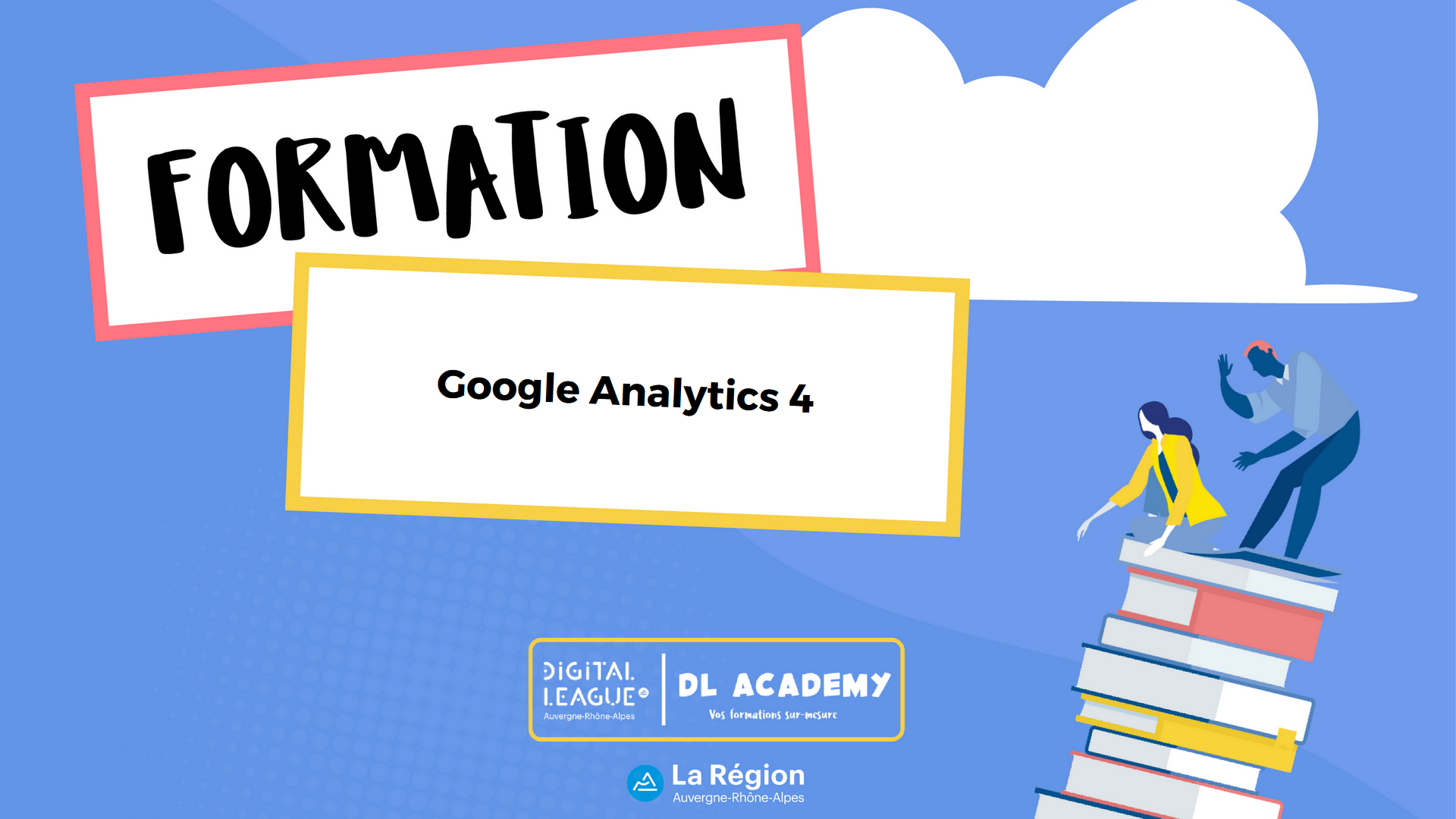 Représentation de la formation : Google Analytics 4