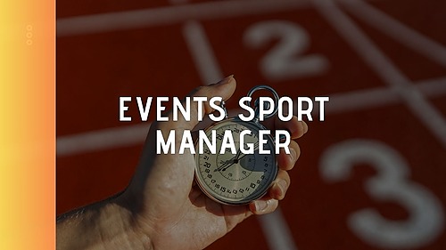 Représentation de la formation : Com & Events 3 : Events Sport Manager