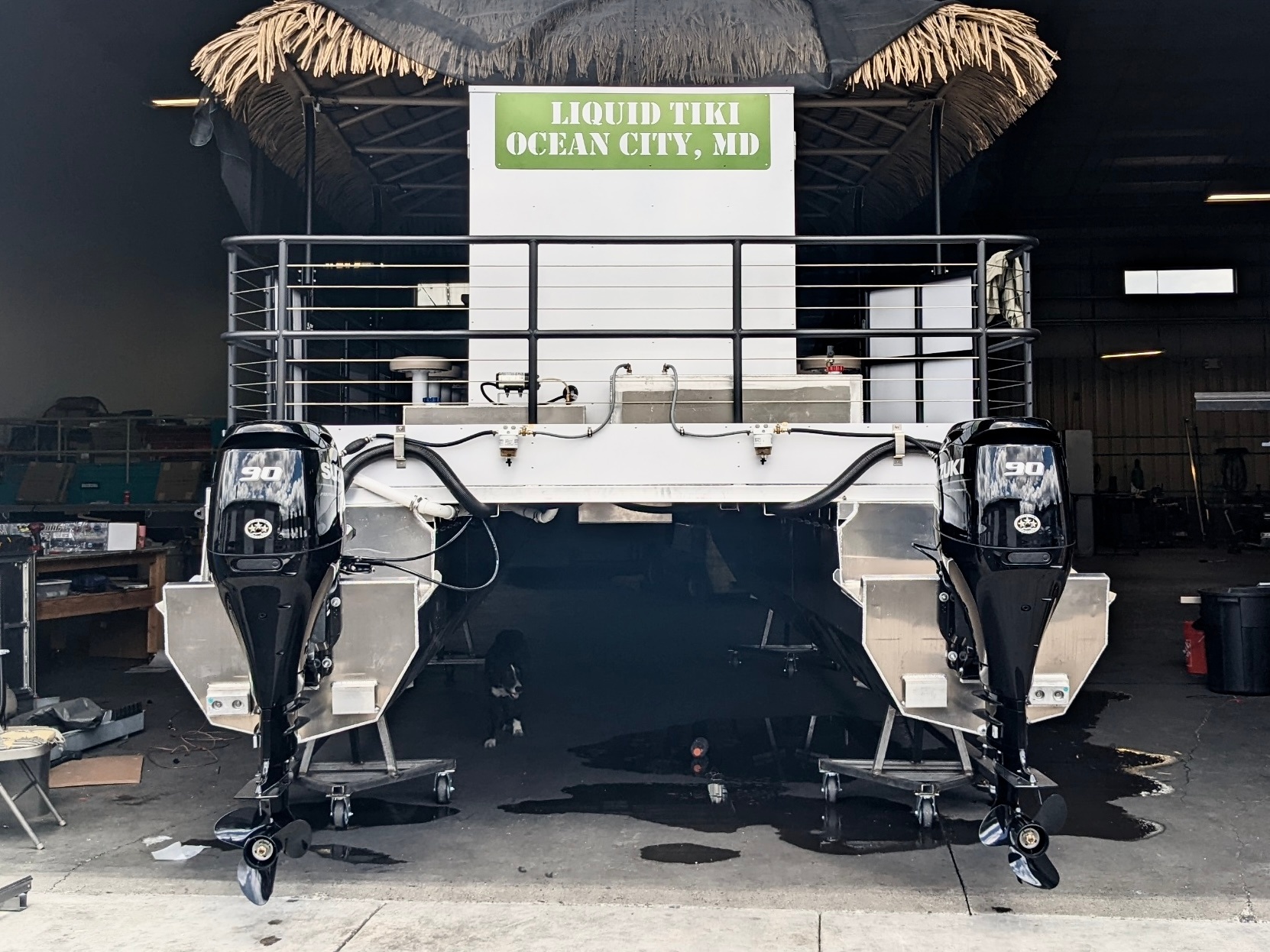 Liquid Tiki Boat Rental with Bar Service & Drinks Included image 12