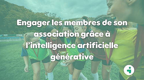 Représentation de la formation : Développer le sponsoring de son association grâce à l’intelligence artificielle générative