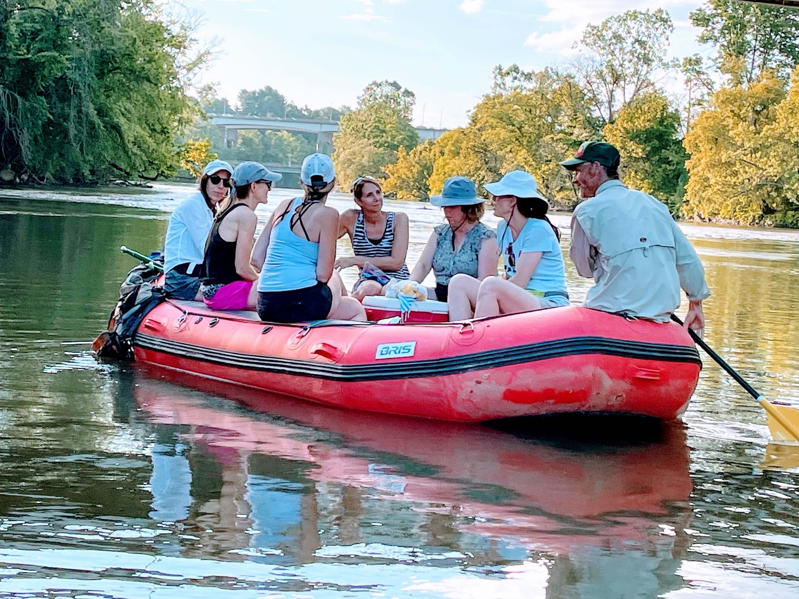 Floating Bar Crawl on the French Broad River image 6