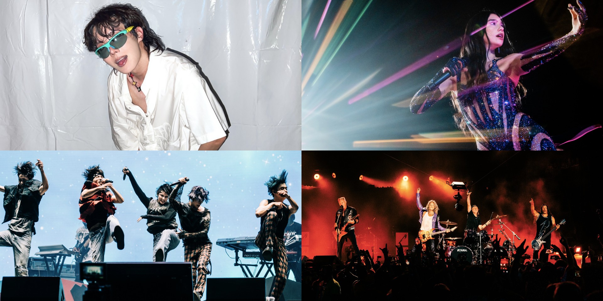 Lollapalooza 2022 highlights — BTS' j-hope, TXT, Måneskin, Dua Lipa, Metallica, and more