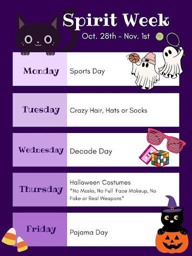 Spirit Week Details