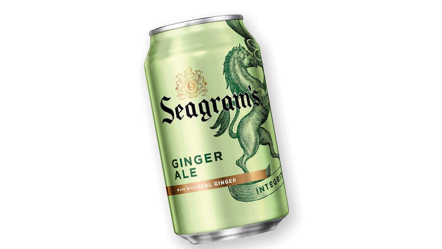 seagram ginger ale can