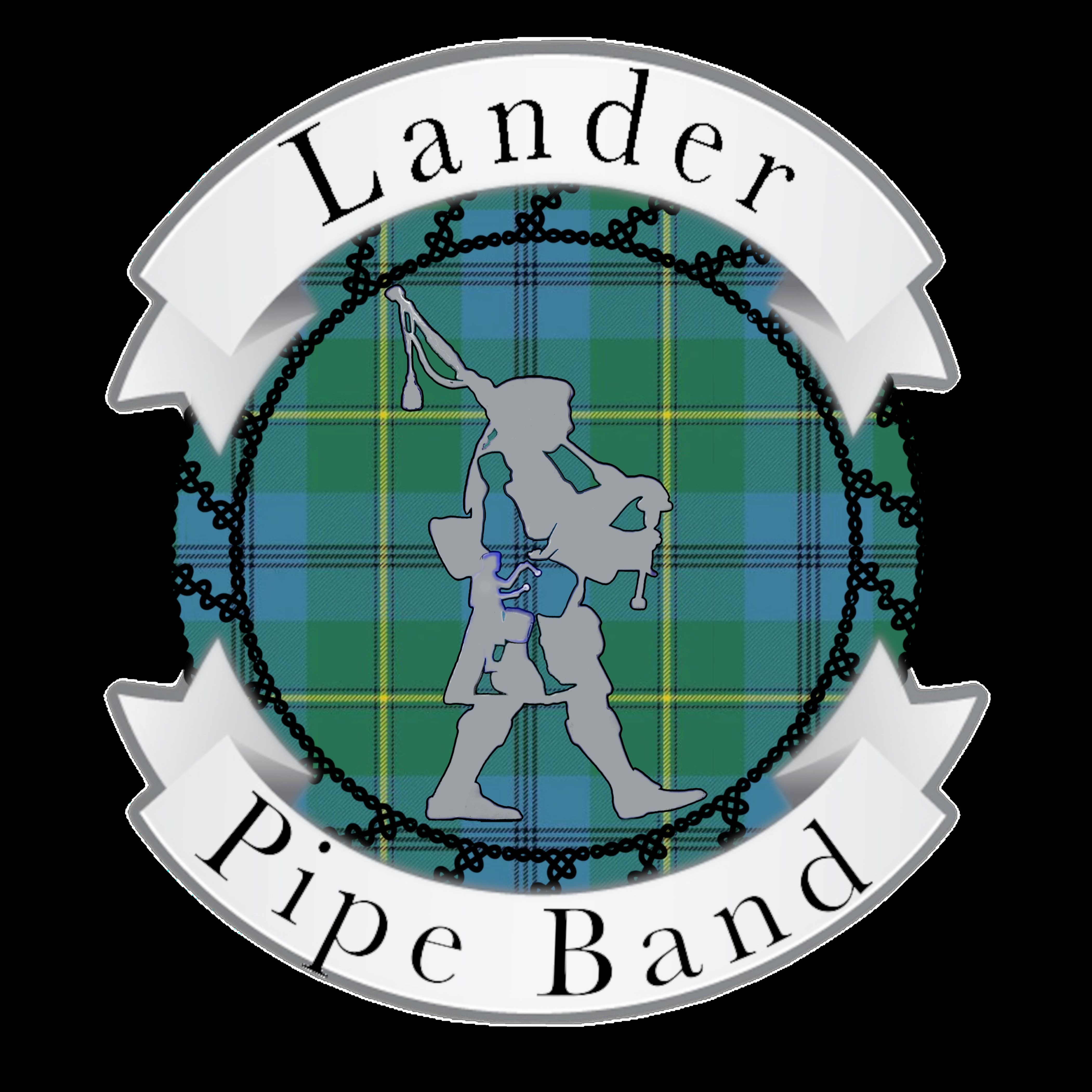 Lander Pipe Band logo