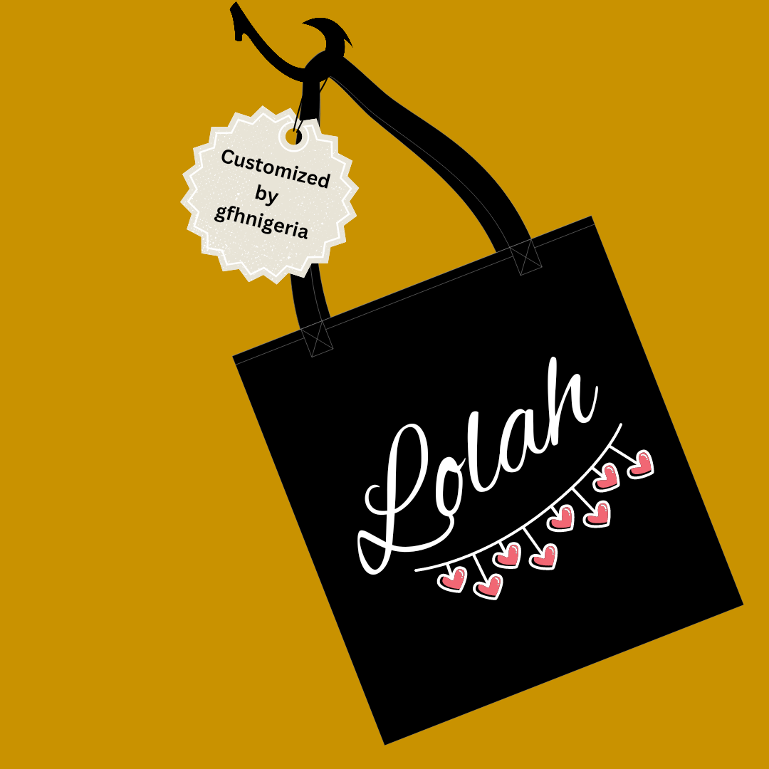 Totebag (Name design) - Gfhnigeria