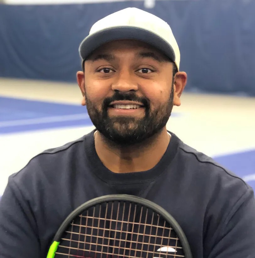 Shivam V. teaches tennis lessons in Akron, OH