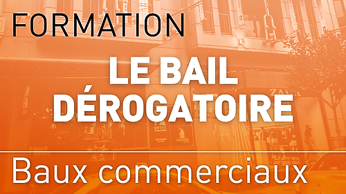 Représentation de la formation : Le bail dérogatoire