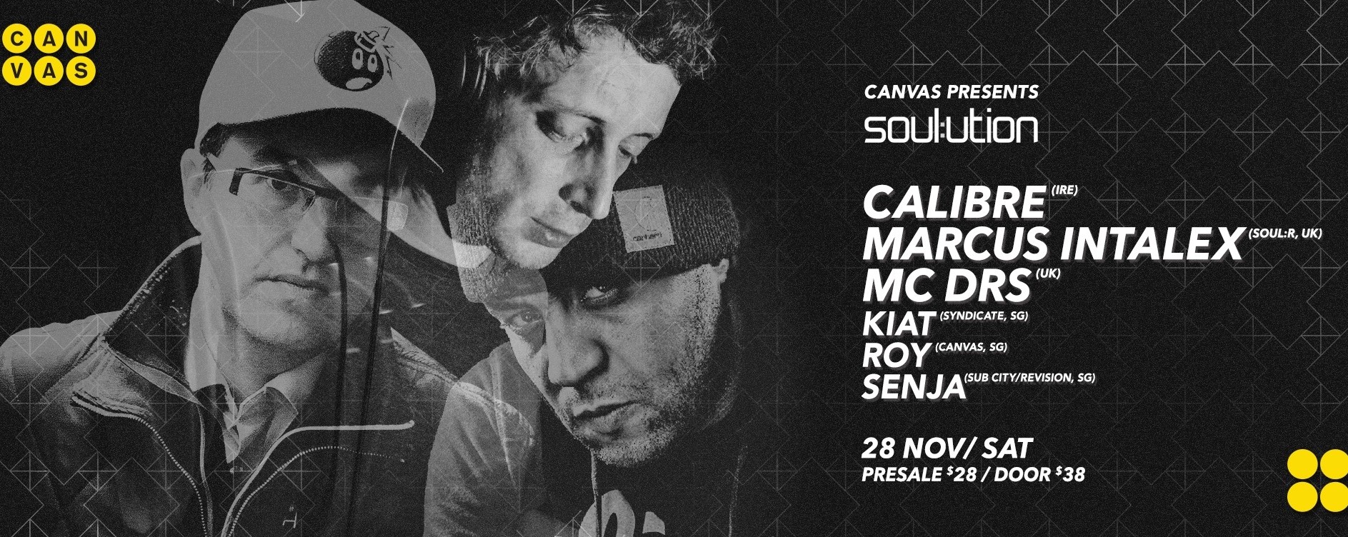 soul:ution ft. Calibre, Marcus Intalex & MC DRS