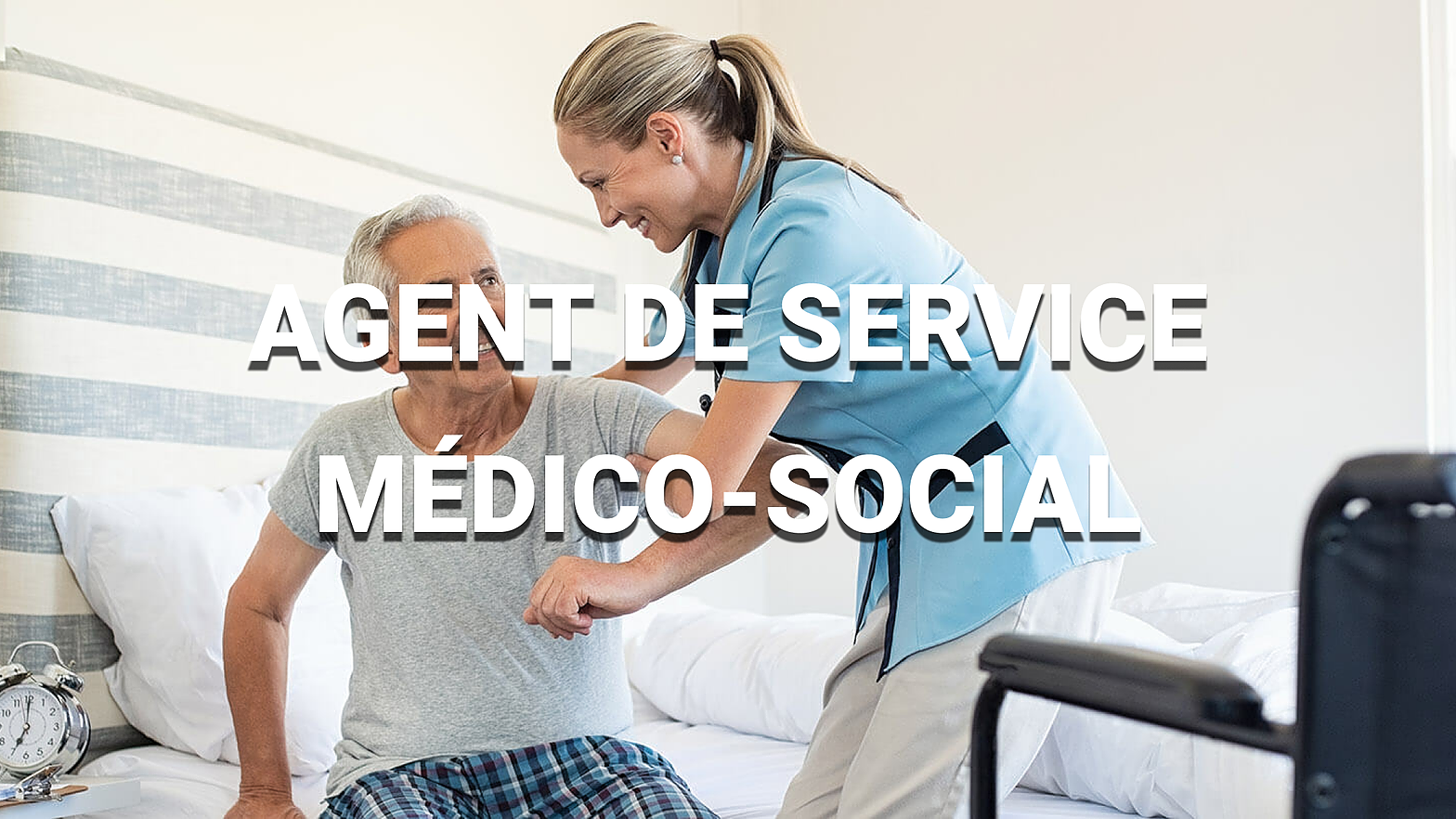 Représentation de la formation : Titre Professionnel Agent(e) de Service Médico-Social