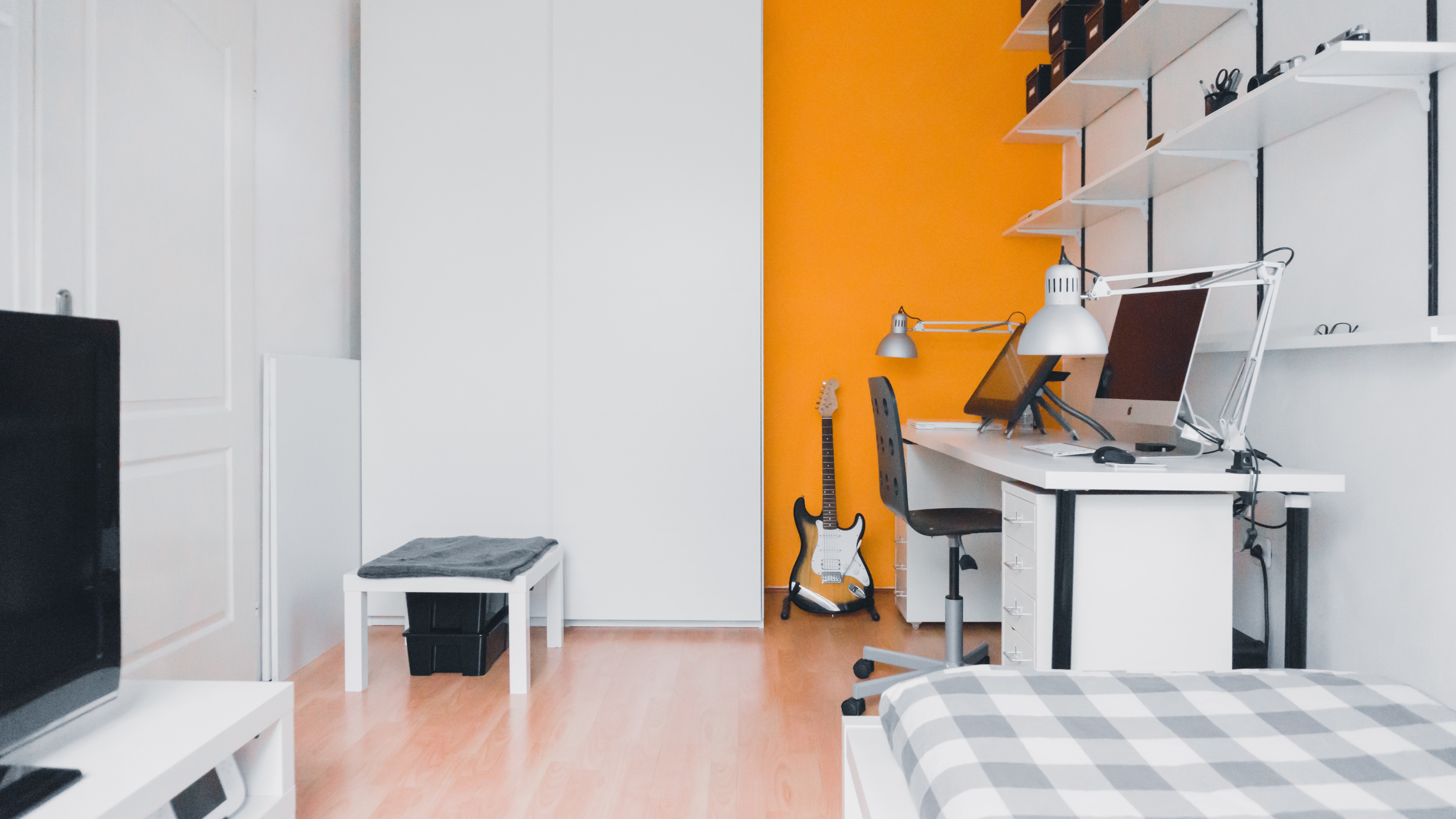 A minimalist apartment design.
