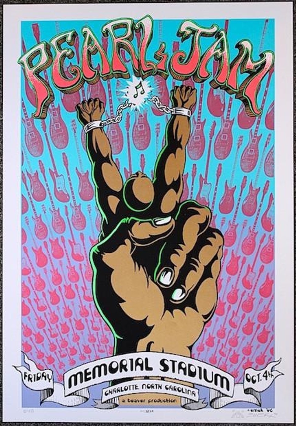 Pearl Jam Charlotte 1996 Emek (Show Edition) | Collectionzz