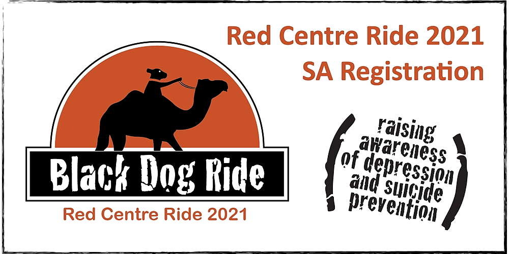 SA Black Dog Ride to the Red Centre 2021, Edwardstown, Sat 7th Aug 2021