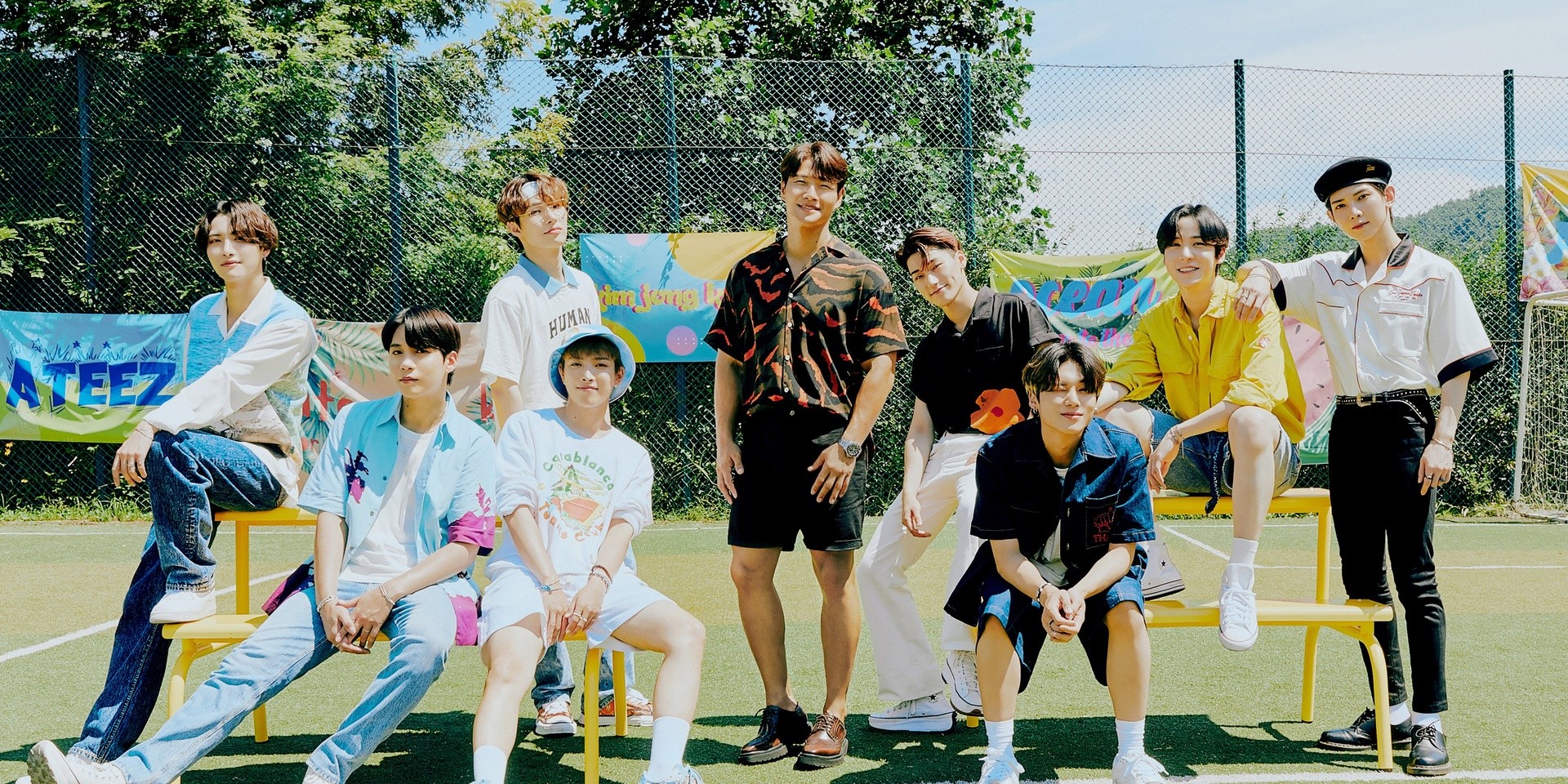 ATEEZ and Kim Jong Kook unveil summer collaborative mini-album 'Season Songs' – watch