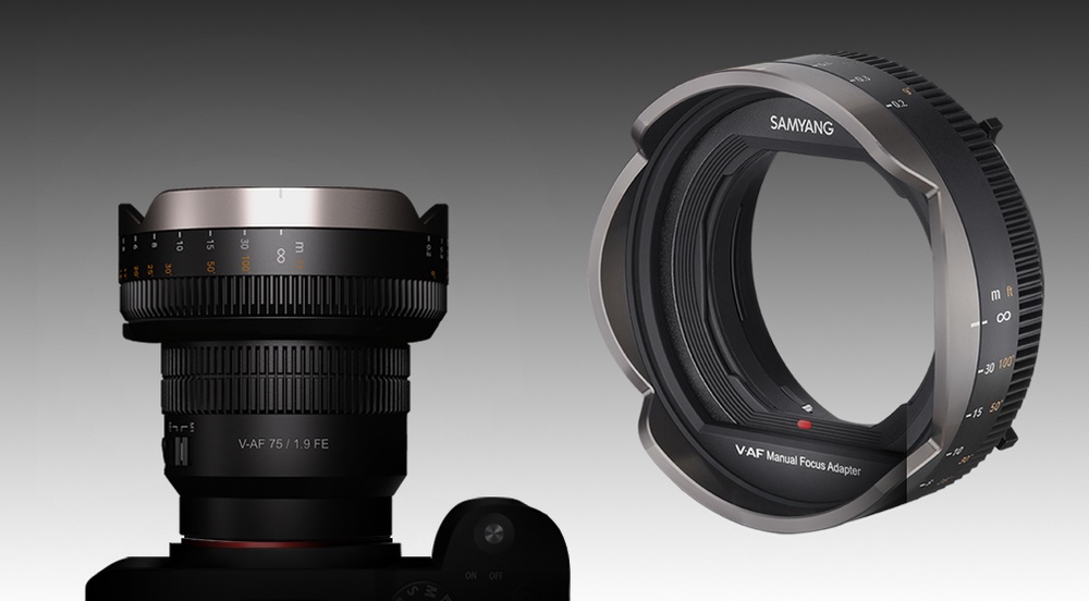 Samyang professional Manual Focus Adapter for V-AF