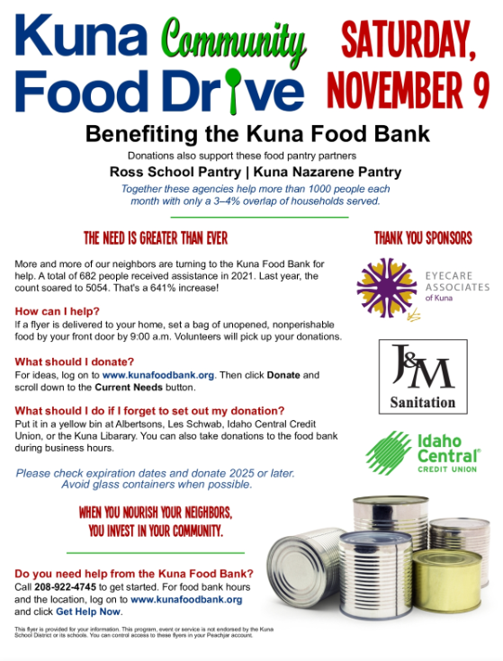 Kuna Food Drive