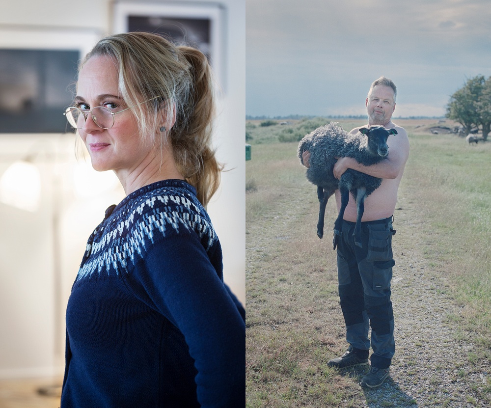 Anna Clarén vänder kameran mot människorna som stolt lever, återanvänder och förädlar livet på landet i sina verk som just nu auktioneras på Klaravik. 