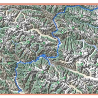 tourhub | Beyond the Valley LLP | Hunza Valley Cultural Tour | Tour Map