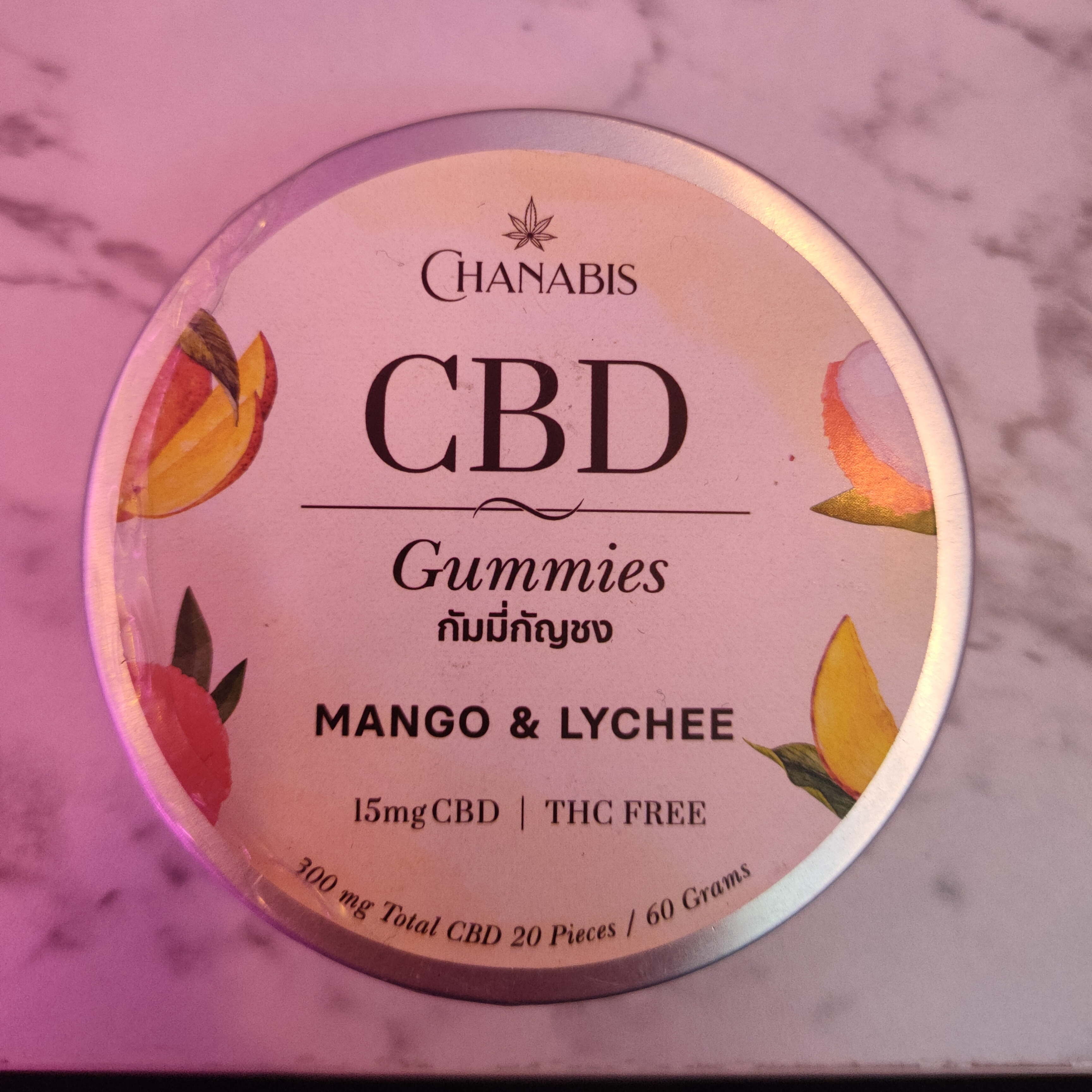 CBD Gummies Mango&Lychee