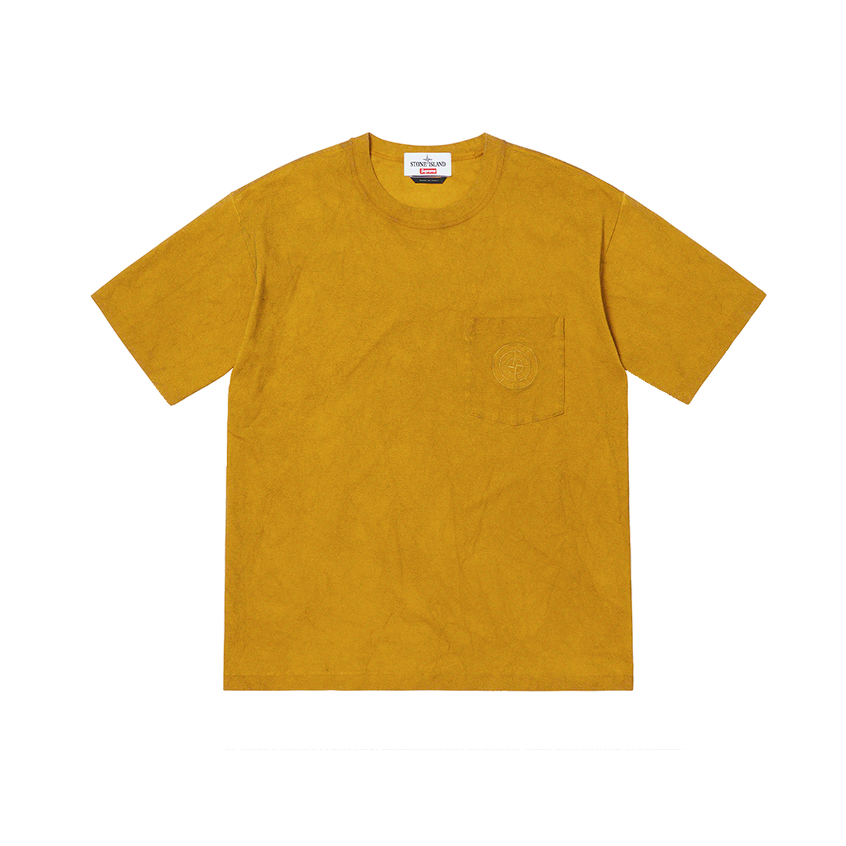 Supreme x Stone Island Pocket T-Shirt Tee Olive (SS19) | TBD - KLEKT