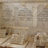 Plaques inside the World War I Monument, Algiers, Algeria.
