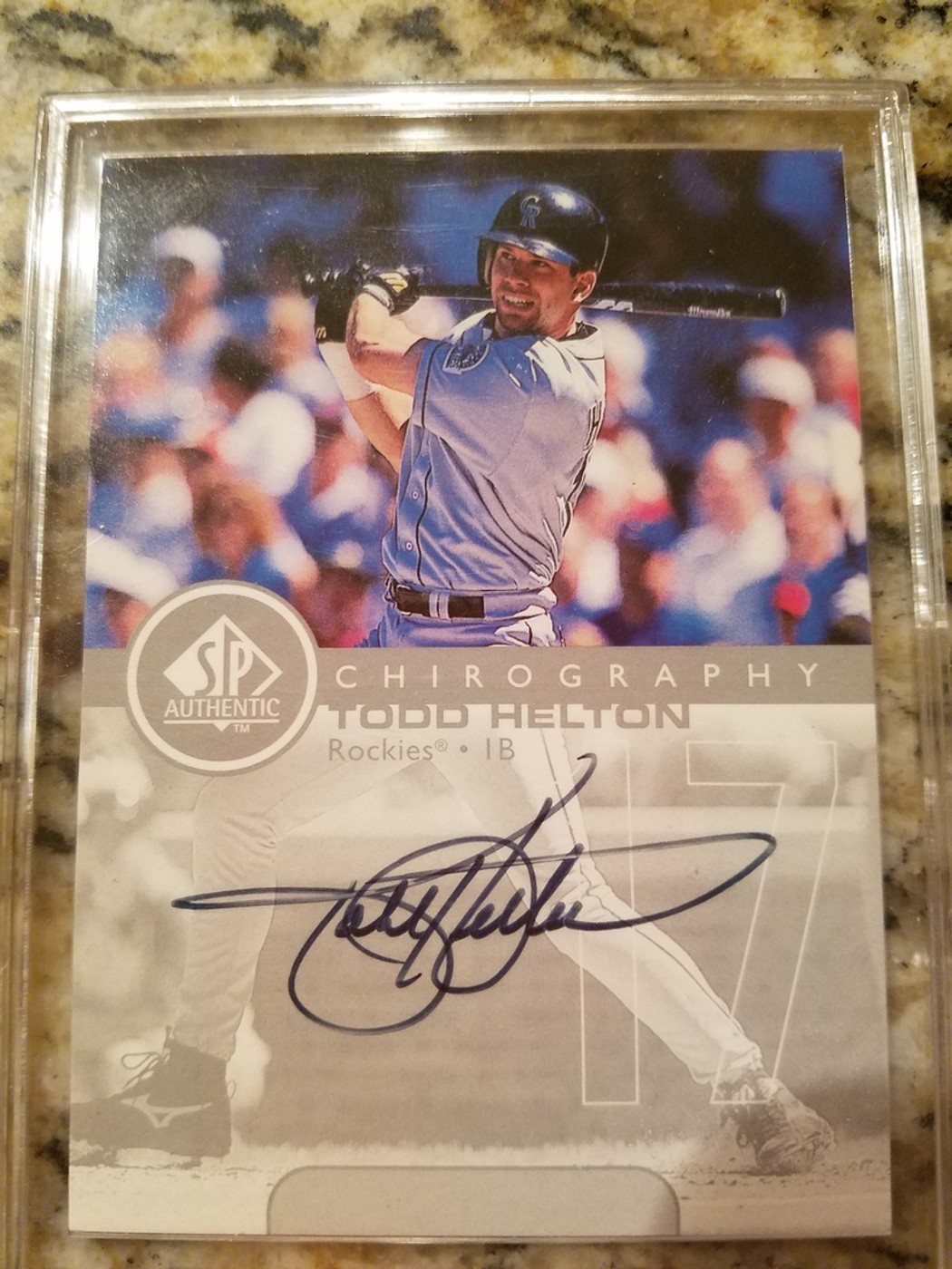 todd helton autographed jersey
