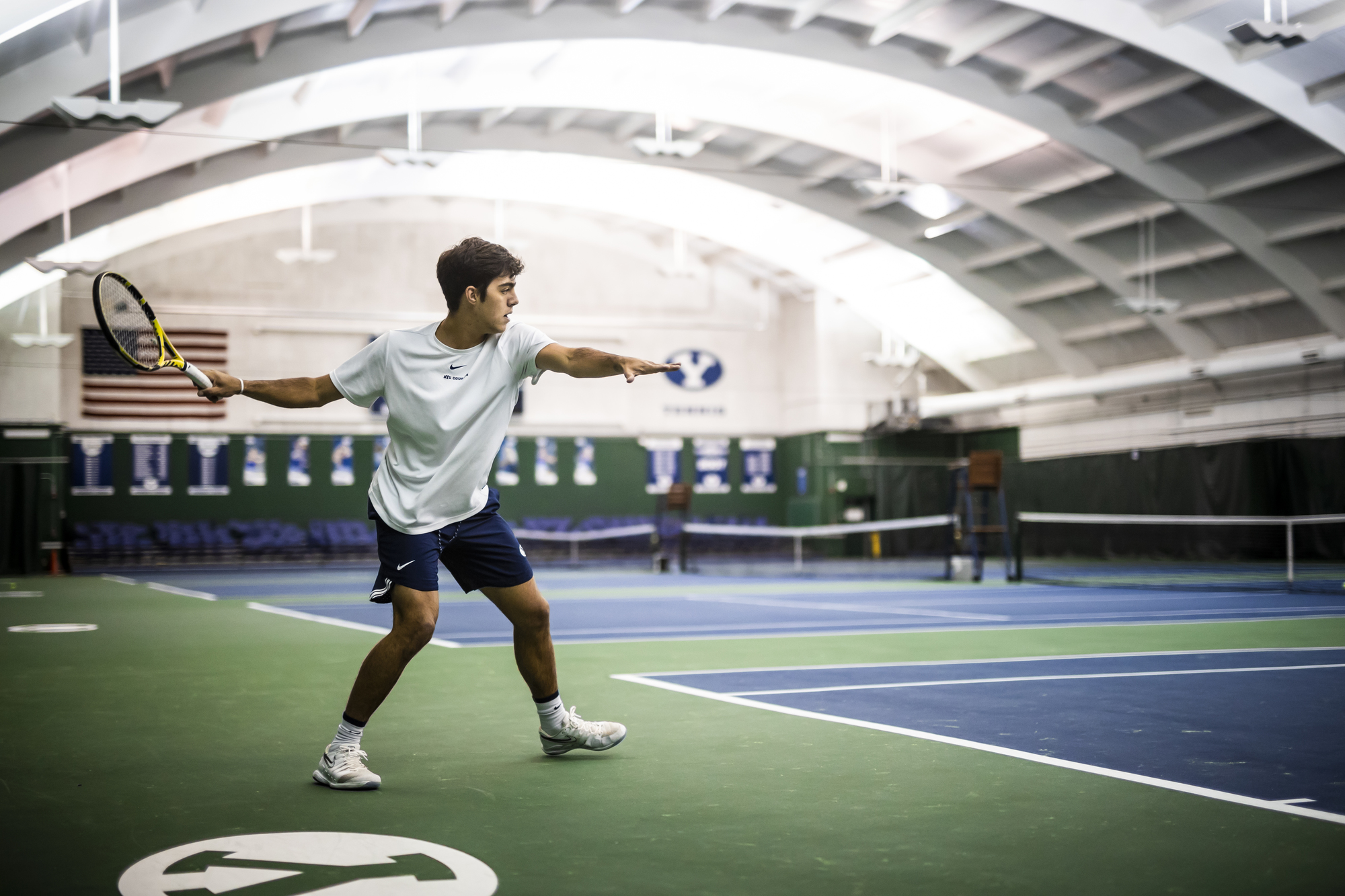 Matheus F. teaches tennis lessons in Orem, UT