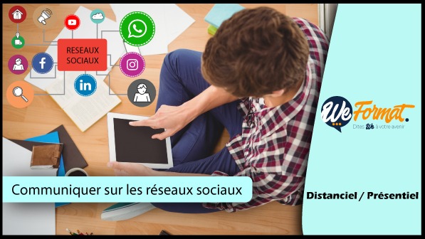 Représentation de la formation : Communiquer sur les réseaux sociaux pour promouvoir sa TPE- 28h - en distanciel