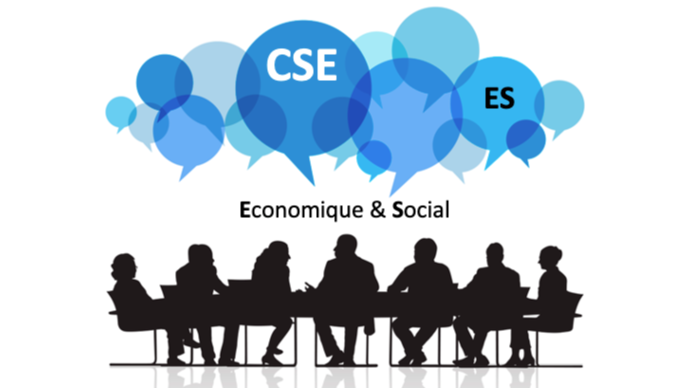 Représentation de la formation : FORMATION DES MEMBRES DU CSE - ECONOMIQUE ET SOCIAL - Attribution et fonctionnement + Référent(e) Harcèlement Sexuel et Agissement Sexiste - 3 jours - Distanciel