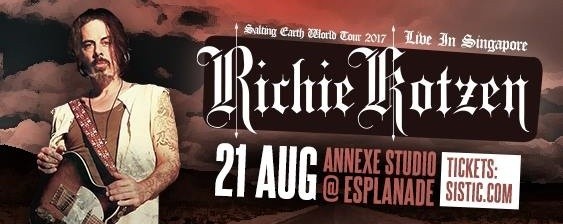 Richie Kotzen - Salting Earth World Tour Singapore