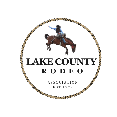 Lake County Rodeo Association logo