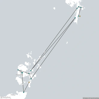 tourhub | Brightwater Holidays | Scotland: An Archaeologist's View of Orkney and Shetland 765 | Tour Map