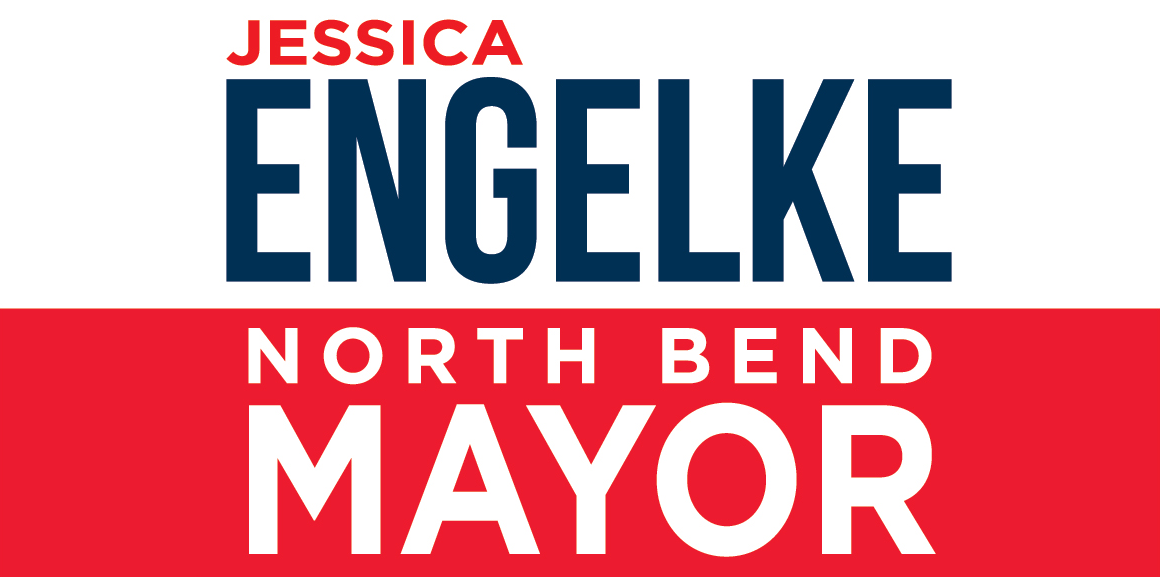 Elect Jessica Engelke For North Bend Mayor logo