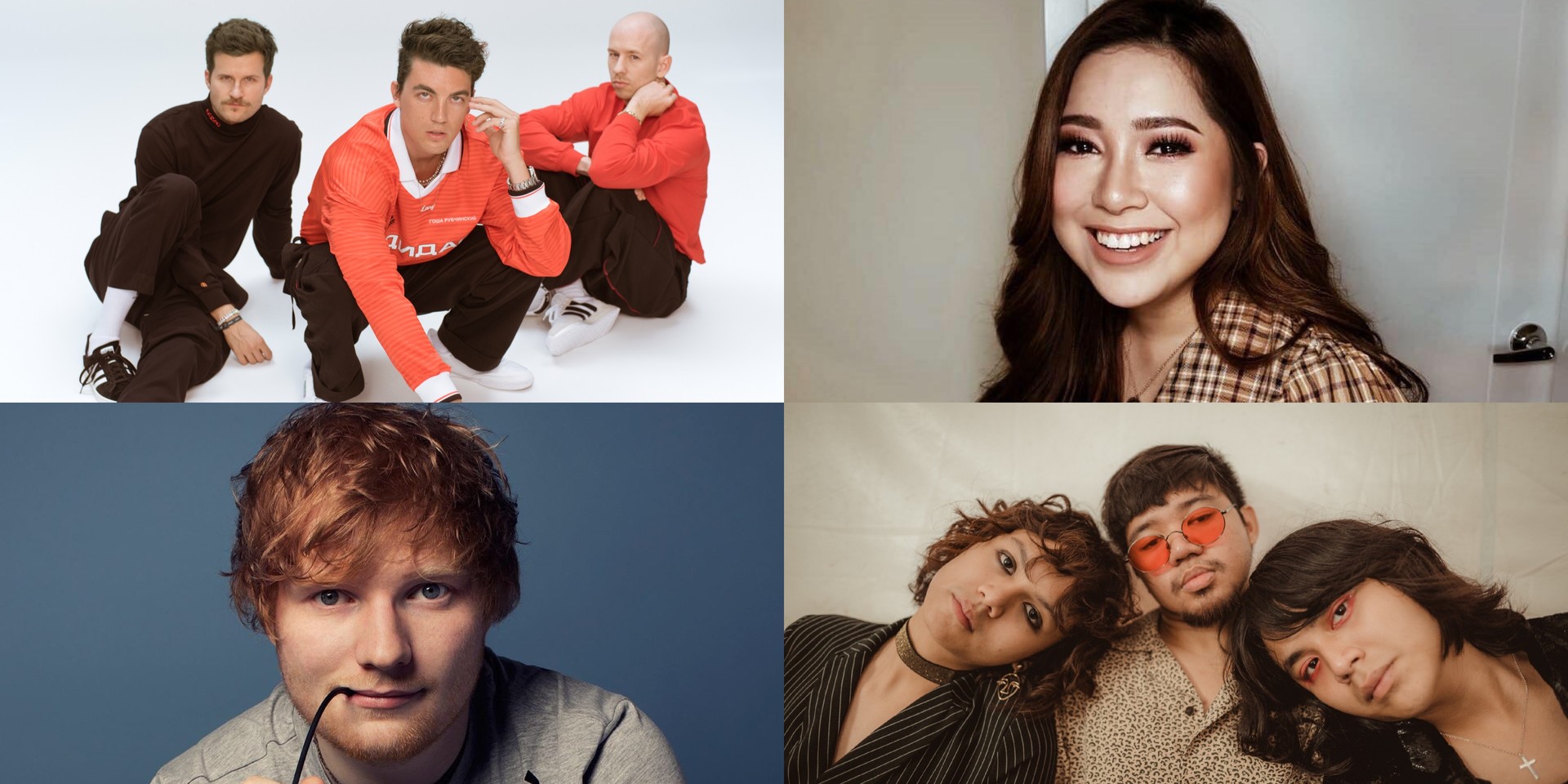 LANY, Ed Sheeran, Moira Dela Torre, IV Of Spades top most streamed lists on Spotify Philippines in 2018