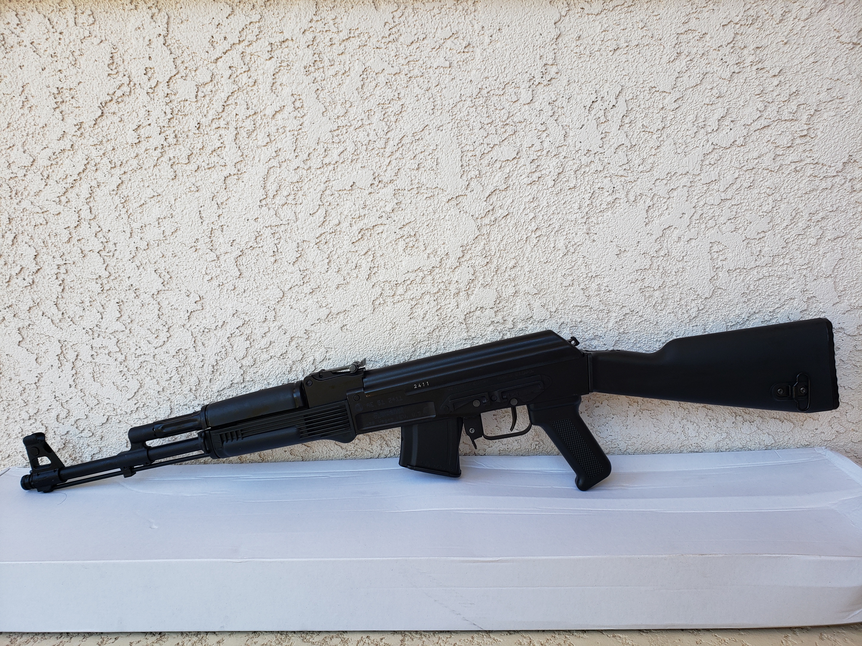 ARSENAL SAM7R-61 SEMI AUTO RIFLE 7.62X39MM ENHANCED FCG - BLACK