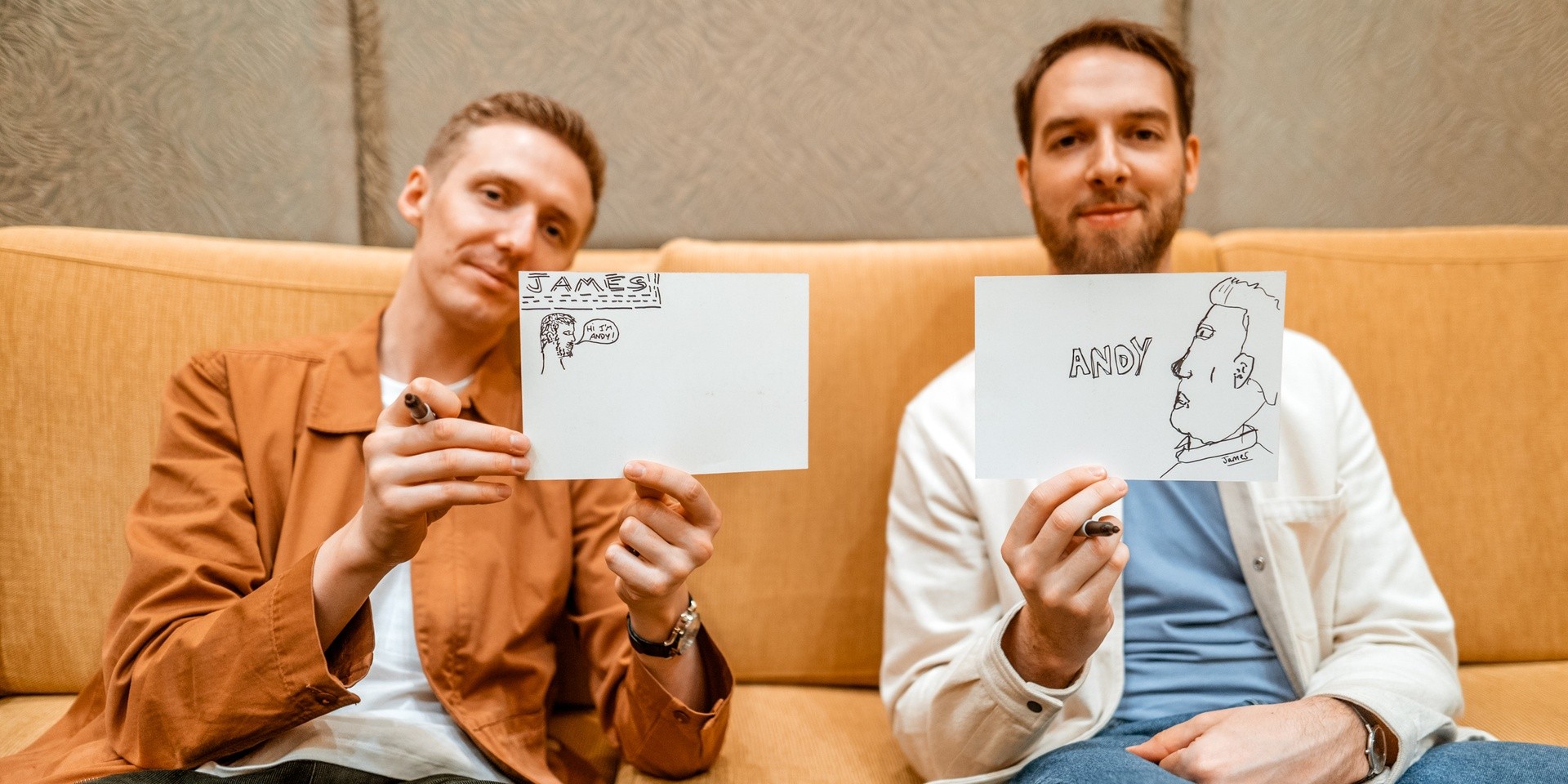 Bandwagon Doodles: HONNE talks memorable gigs in Asia, best collaborations, and favorite songs from their albums