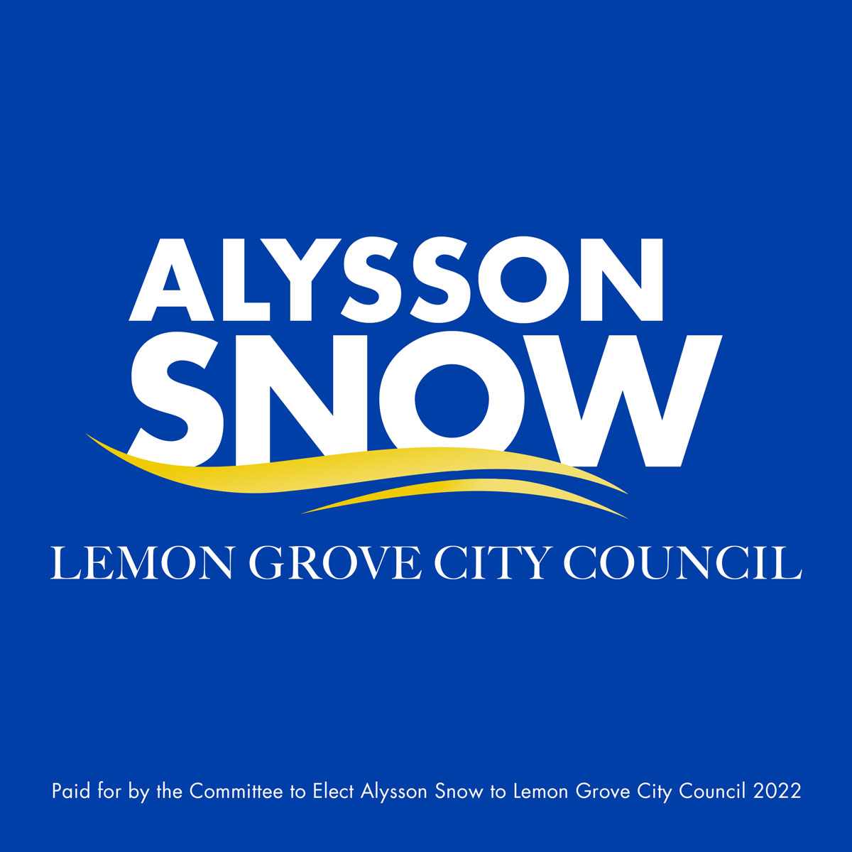 Committee to Elect Alysson Snow logo