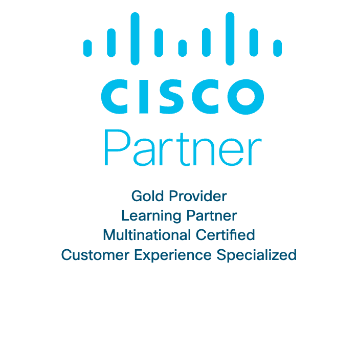 Gold et Learning Partner Cisco