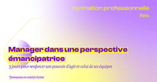 Représentation de la formation : Manager une équipe dans une perspective émancipatrice