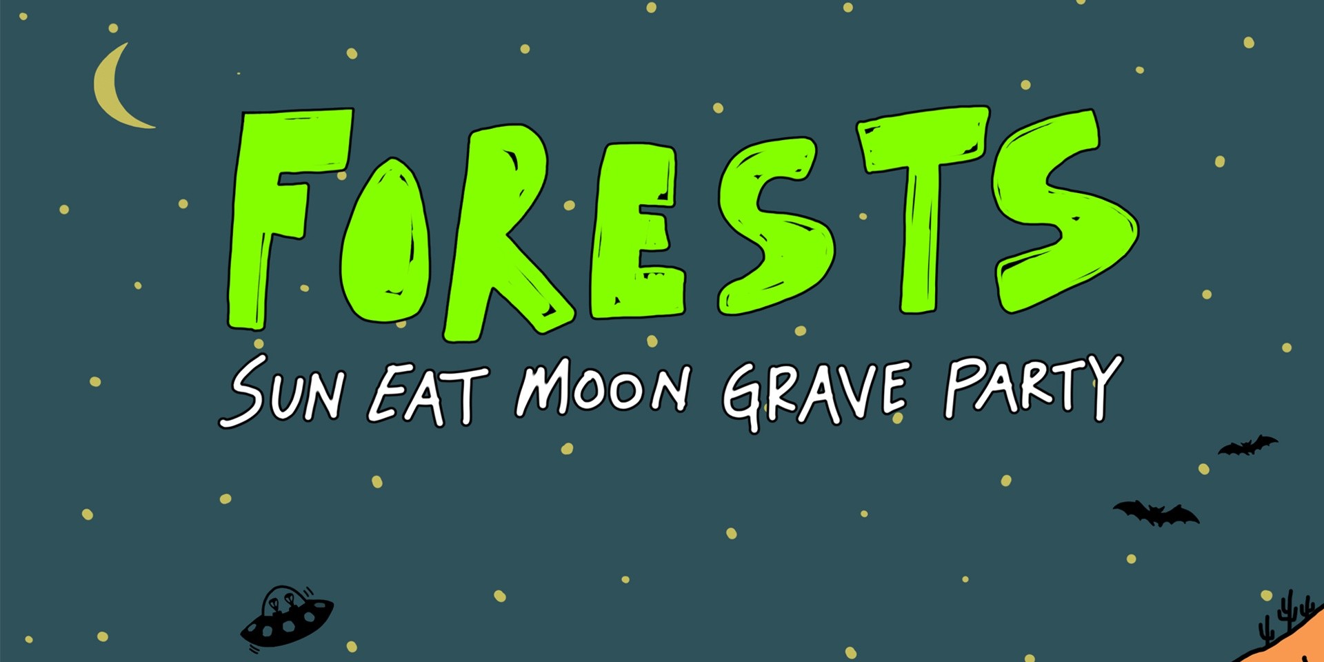 Stream Forests' wonderful sad rave album, Sun Eat Moon Grave Party