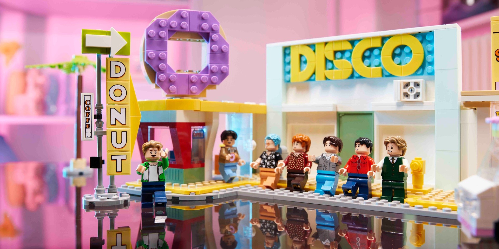 LEGO IDEAS unveil BTS Dynamite set 