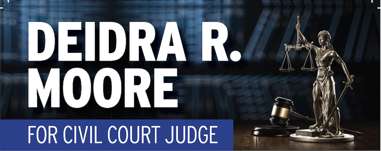 Deidra R. Moore for Civil Court Judge logo