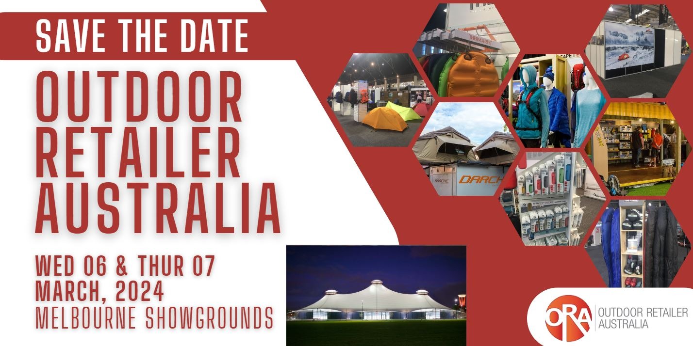 Outdoor Retailer Australia 2024, Flemington, Wed 6th Mar 2024, 900 am