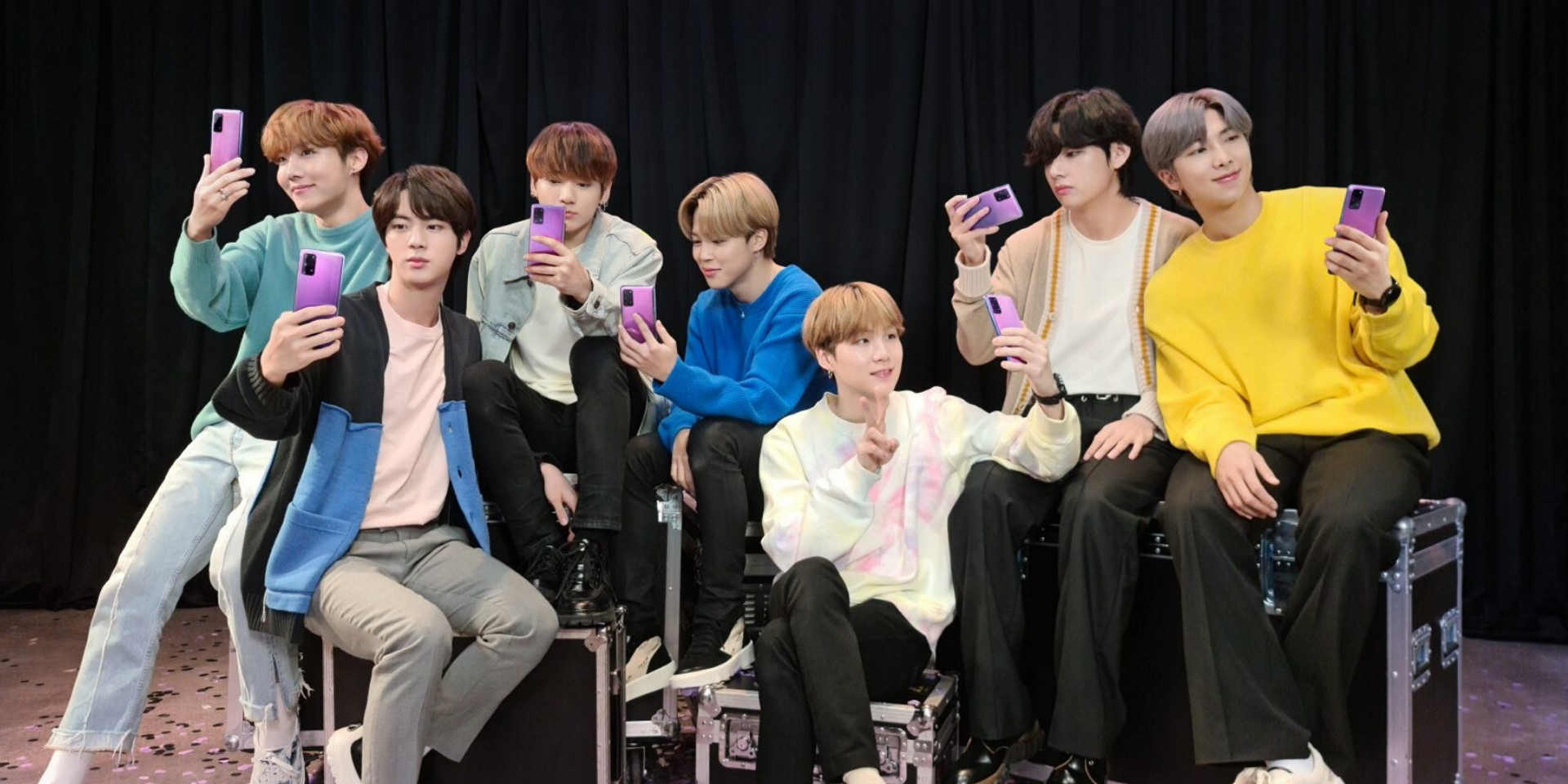 How the Internet is reacting to BTS' new purple phone