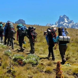 tourhub | Spider Tours And Safaris | 4 Days Mount Kenya Climb Sirimon Route 